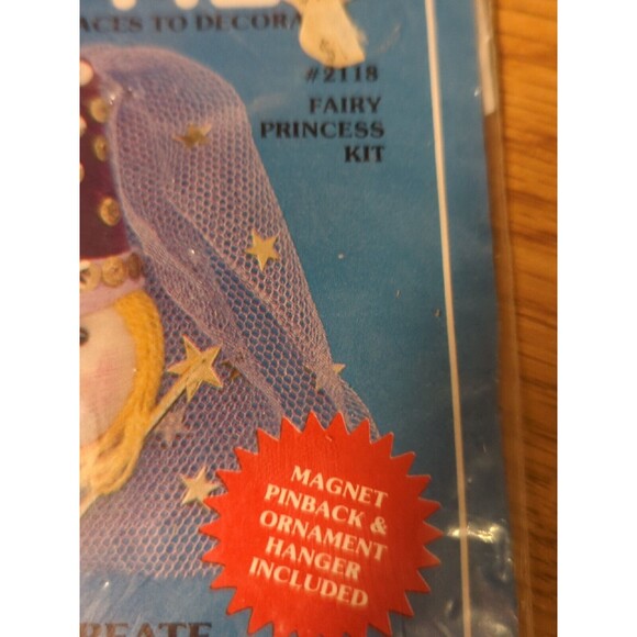 Softies Fairy Princess Kit Soft Sculpture To Decorate #2118 Vintage Arts Crafts - Picture 2 of 6